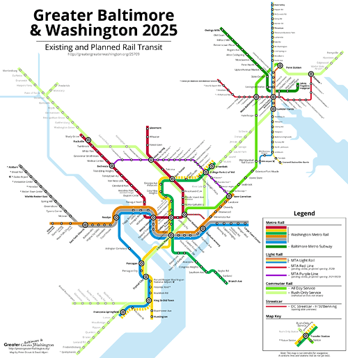 Baltimore Light Rail Map